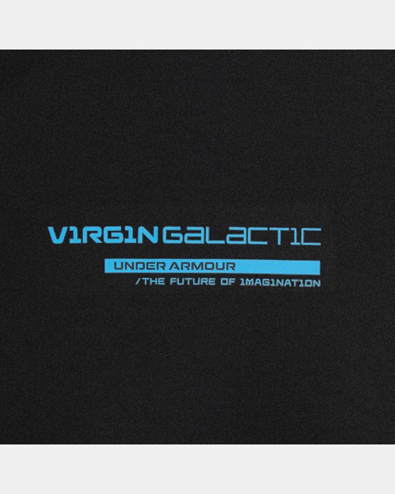 Men's UA + Virgin Galactic Pocket Short Sleeve, Black, pdpMainDesktop image number 8
